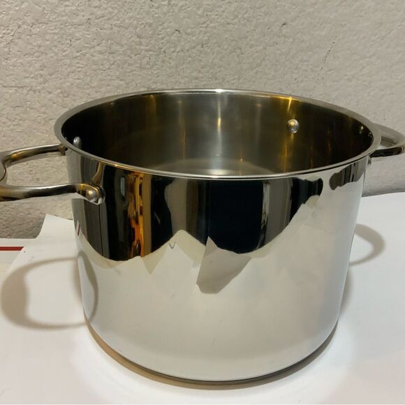 New Wolfgang Puck Bistro Elite Collection 8 Qt Stainless Steel Stock Pot No lid - Picture 2 of 4